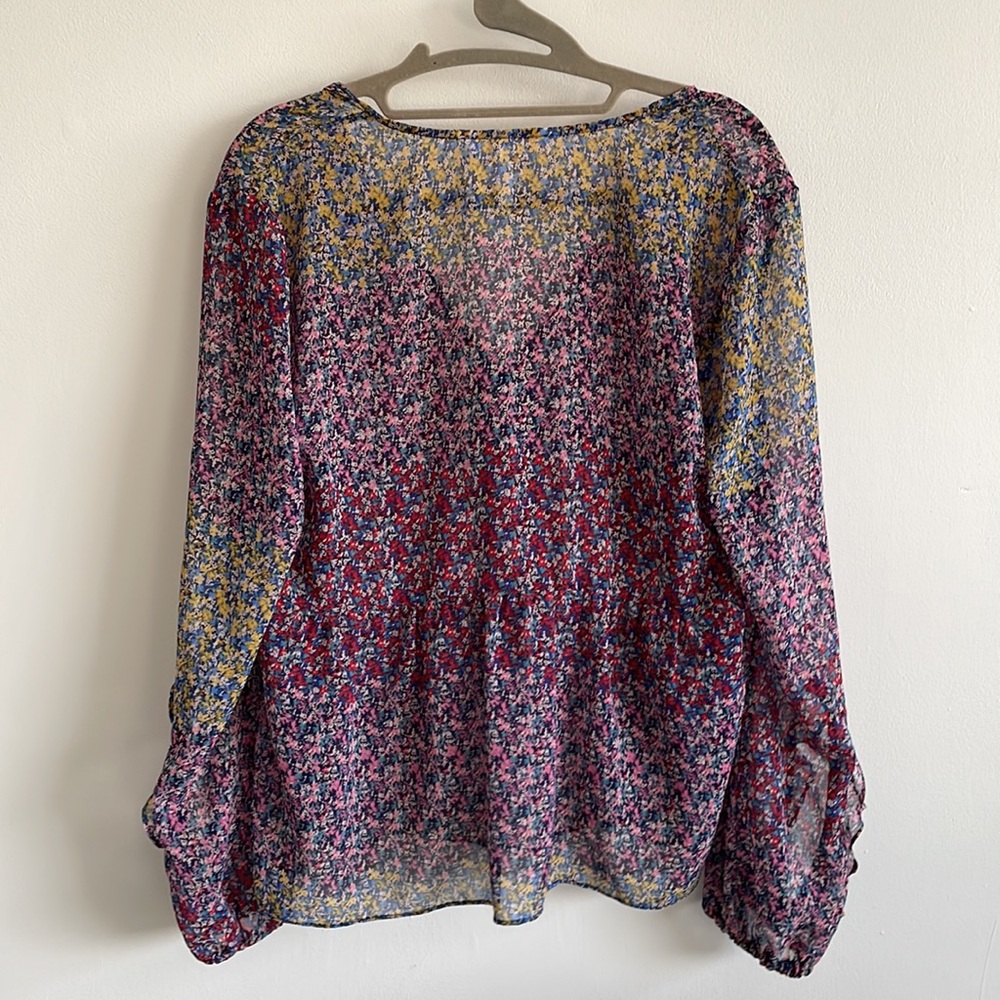 Bcbgeneration Multicolored Floral Blouse - image 2